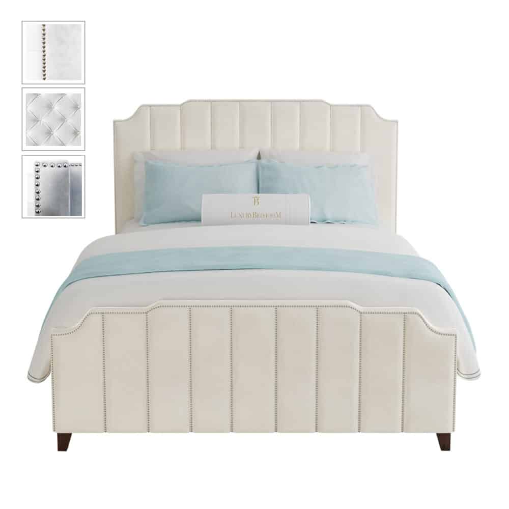 łóżka sypialniane tapicerowane 140x200